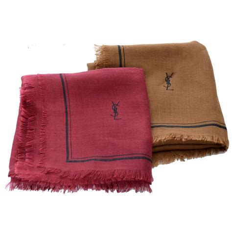 yves saint laurent silk scarves|ysl bandana.